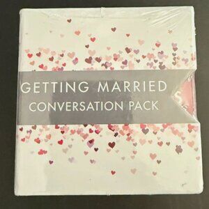 Tabletopics Getting Married Conversation Pack - Wedding Shower Bachelorette Love